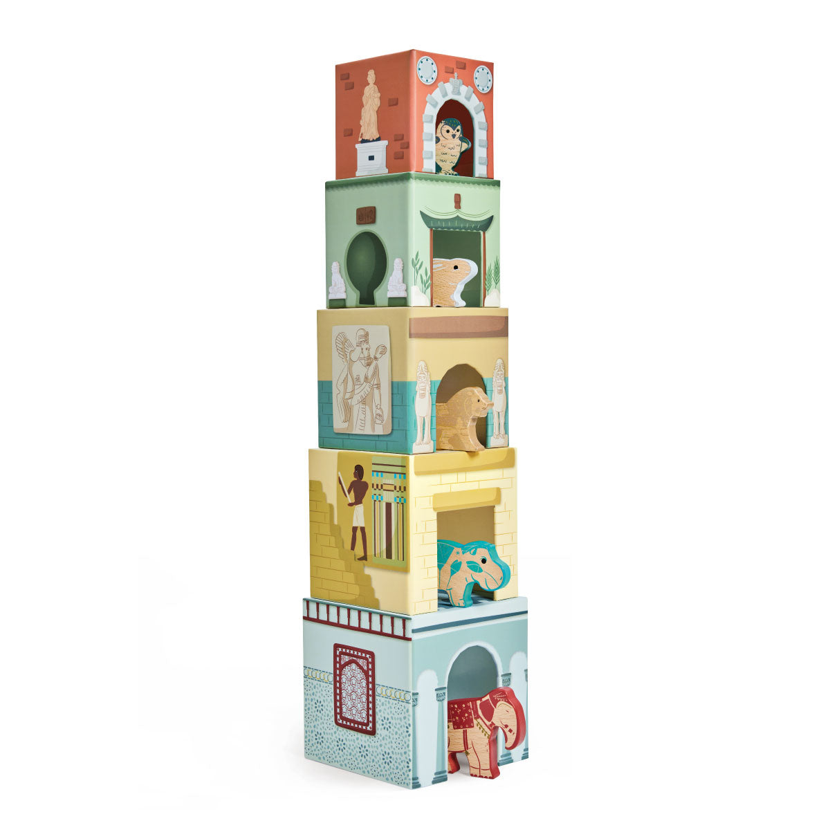 Museum Nesting Blocks - Hape x The Met