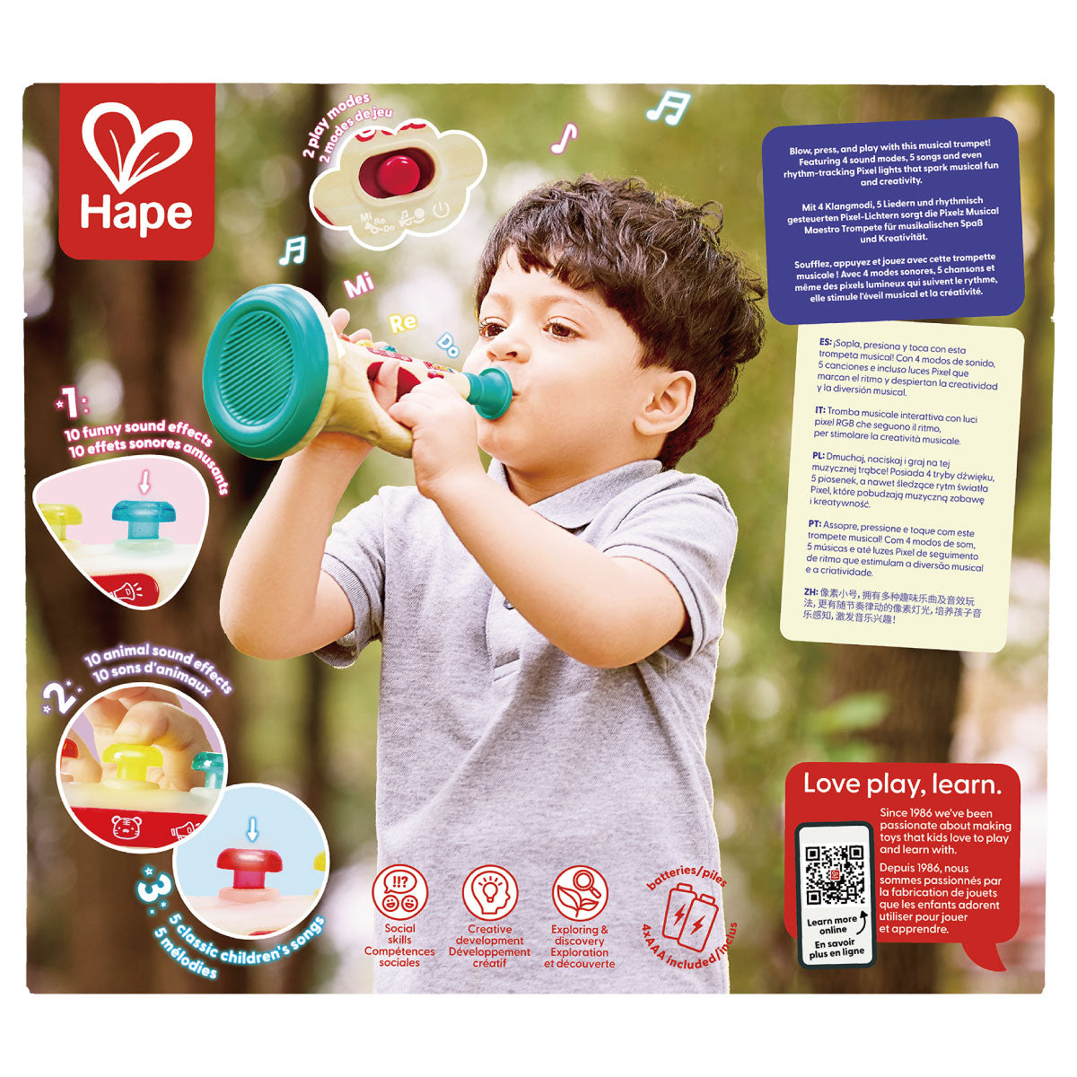 Hape Pixelz Melody Maestro Pixel Trumpet
