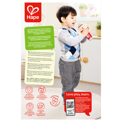 Hape Pixelz Popstar Pixel Microphone
