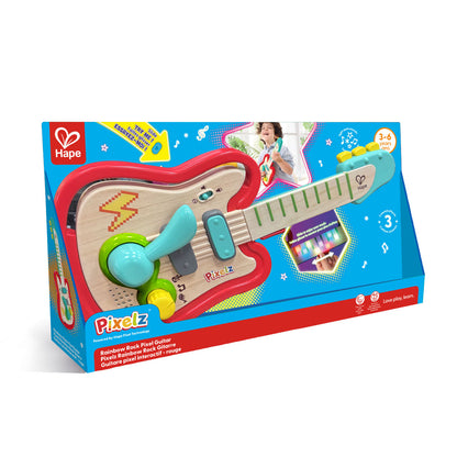 Hape Pixelz Rainbow Rock Pixel Guitar