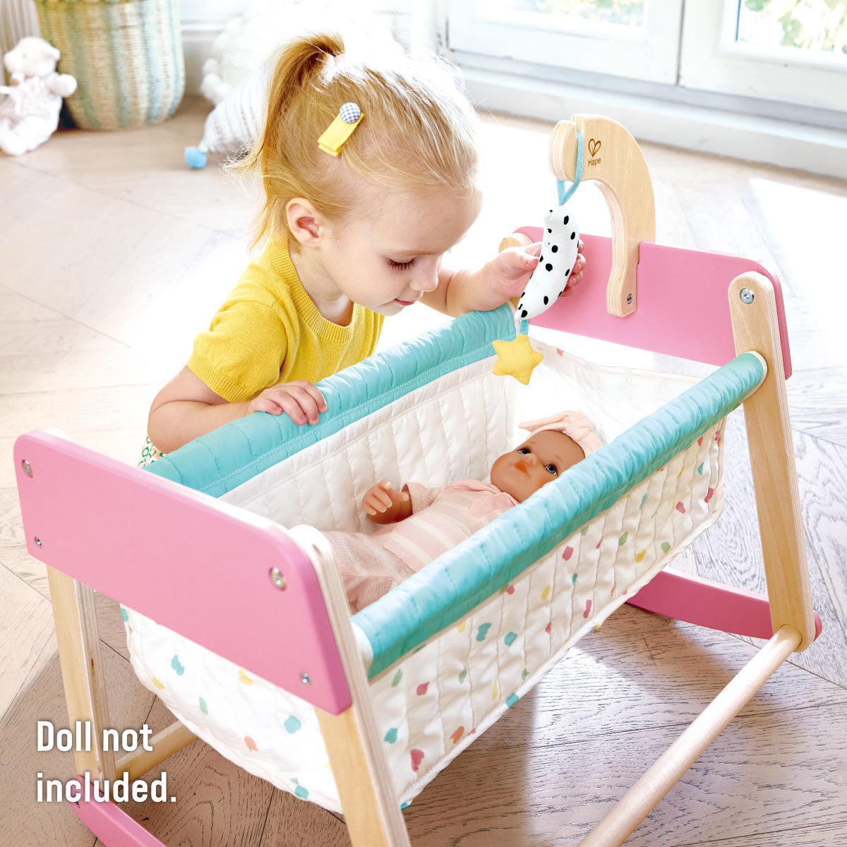 Hape Sweet Dreams Doll Rocking Bed