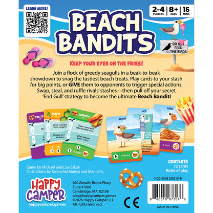 Happy Camper Beach Bandits Card Game