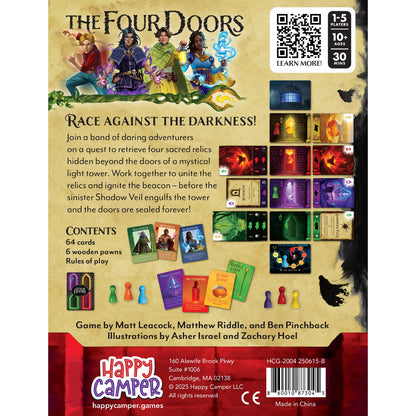 The Four Doors Cooperative Game from Happy Camper Games