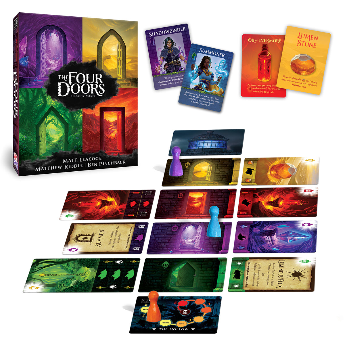 The Four Doors Cooperative Game from Happy Camper Games
