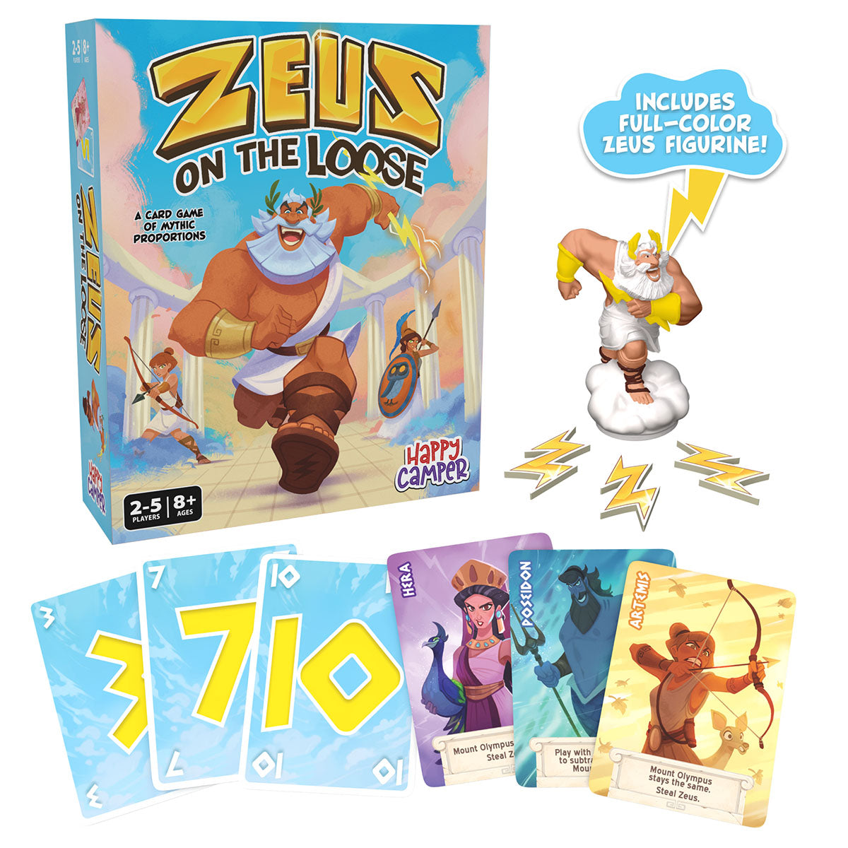 Zeus on the Loose Card Game