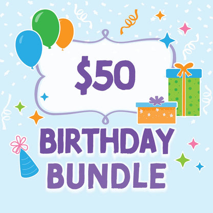 Happy Up Happy Birthday Gift Bundle - $50 budget
