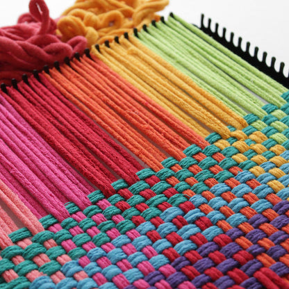 Harrisville Designs Friendly Loom Potholder Pro Loom Kit - 10” Larger Size