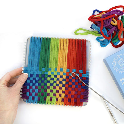 Harrisville Designs Friendly Loom Potholder Loom Plus - 7” Traditional Size