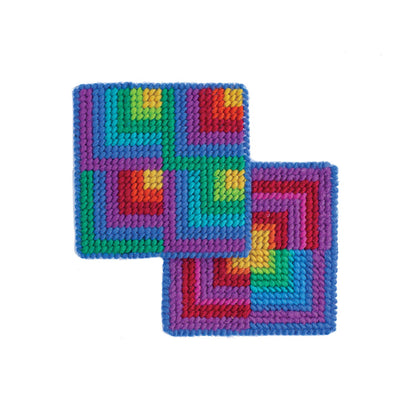 Friendly Loom Discover Needlepoint - Coaster Kit