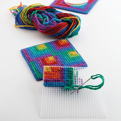 Friendly Loom Discover Needlepoint - Coaster Kit