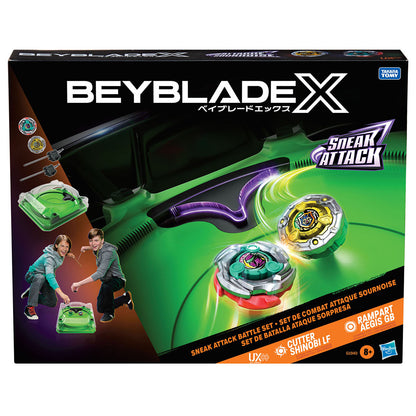 Hasbro Beyblade X Sneak Attack Battle Set