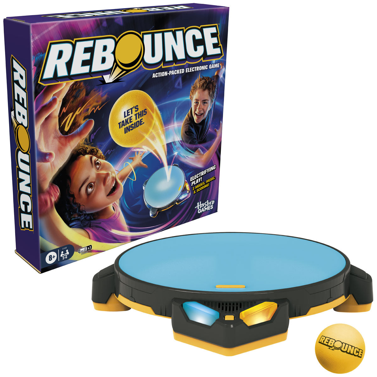 Hasbro Games Rebounce Action-Packed Electronic Family Game