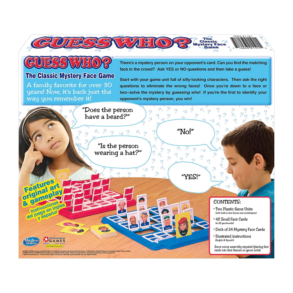 Hasbro/Winning Moves Guess Who Game Classic Edition
