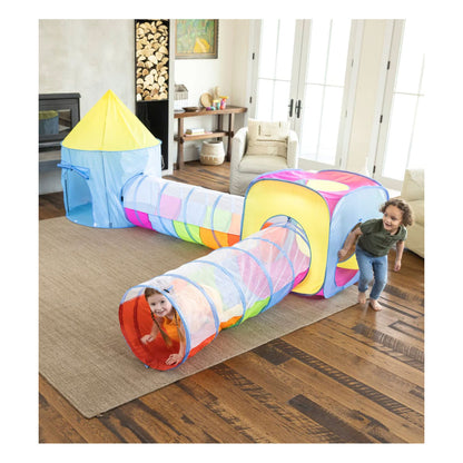 Hearthsong Pop-Up Rainbow Play Tents and Tunnels