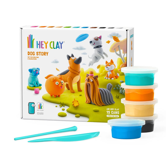 Hey Clay Dog Story - 15 Air-Dry Clays