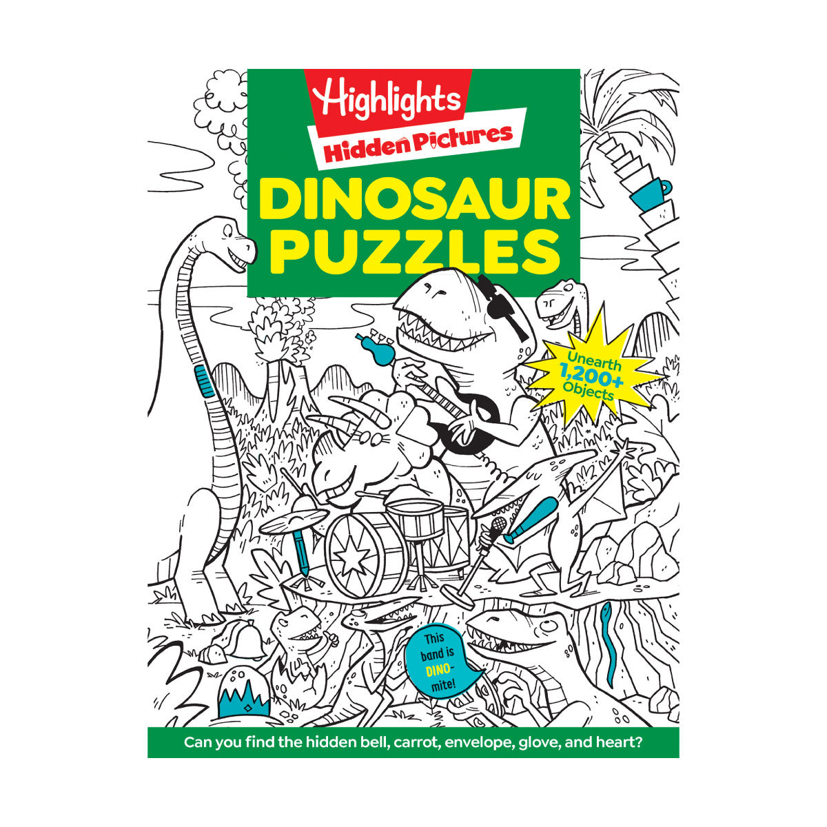 Highlights Hidden Pictures Dinosaur Puzzles