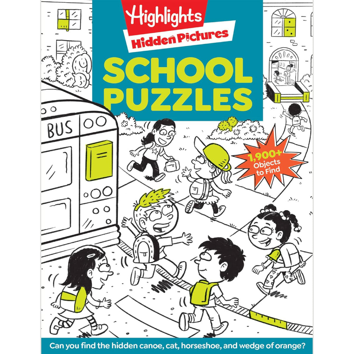 Highlights Hidden Pictures School Puzzles