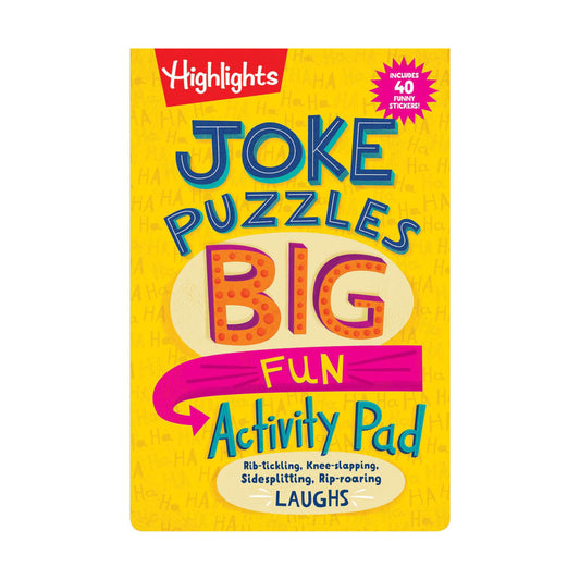 Highlights Joke Puzzles Big Fun Activity Pad