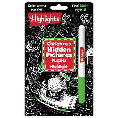 Over 300 Hidden Christmas Pictures Puzzles to Highlight from Highlights Press.