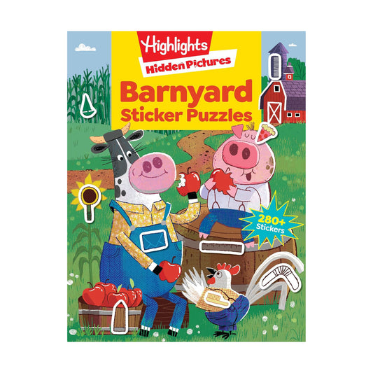 Highlights Hidden Pictures Barnyard Sticker Puzzles