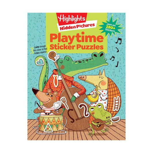 Highlights Hidden Pictures Playtime Sticker Puzzles