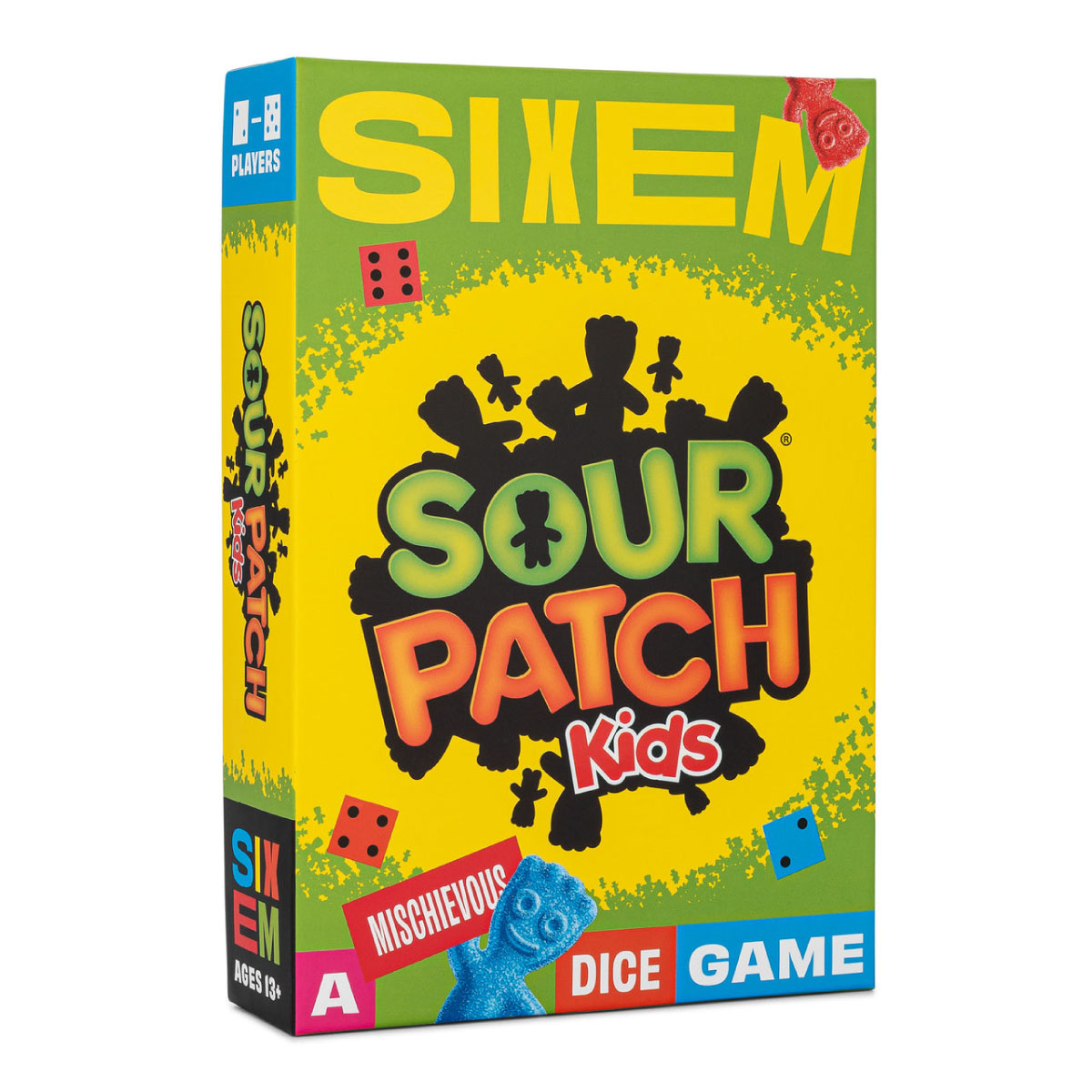 Sixem Sour Patch Kids Dice Game from Hootenanny Games