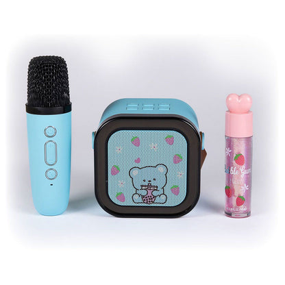 LED Wireless Karaoke Mini Microphone & Speaker - Critters
