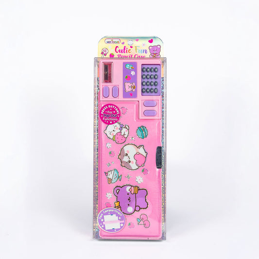 Hot Focus Cutie Fun Pencil Case - Critters