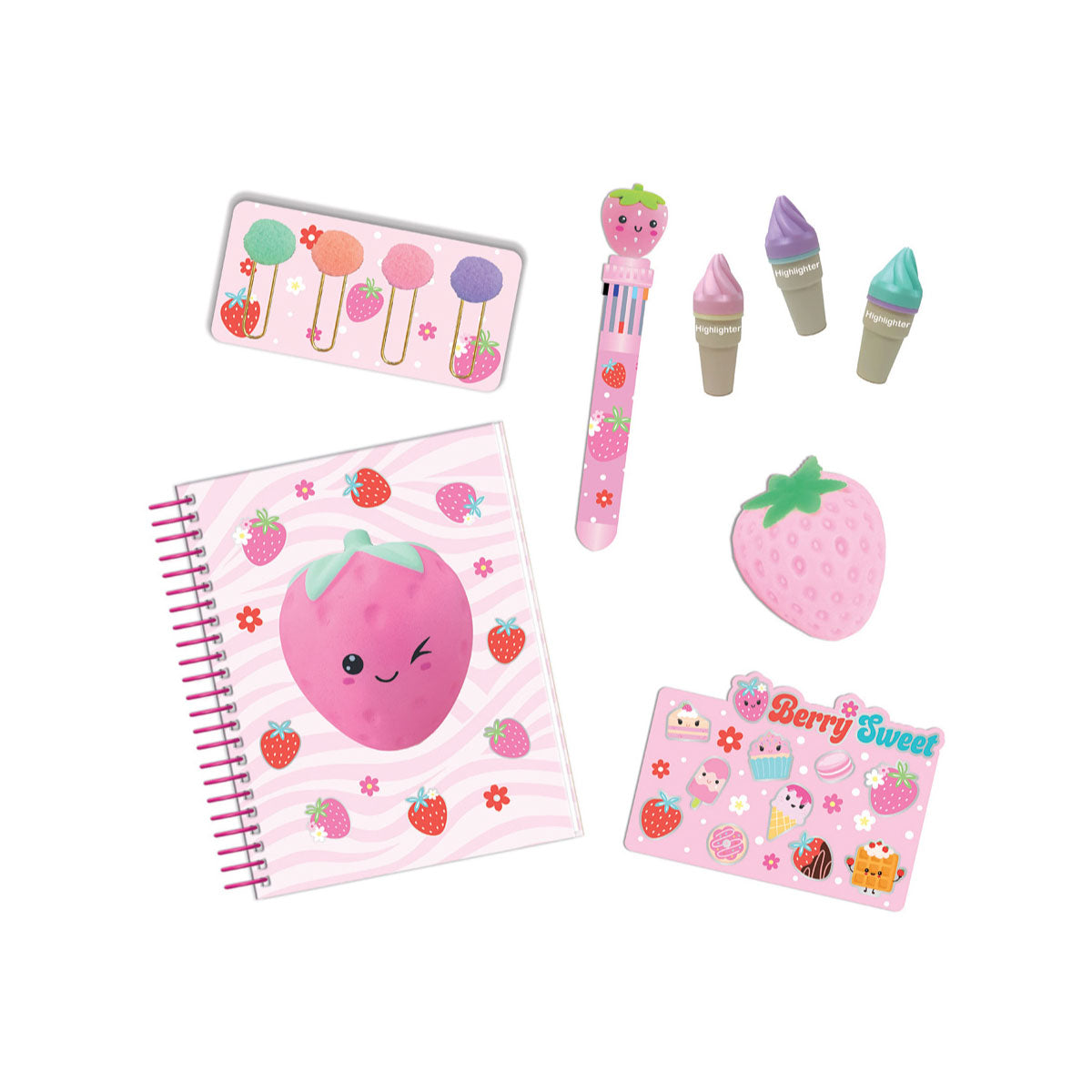 Squishy Journal Book - So Berry Cute!