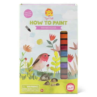 Tiger Tribe - How to Paint - Watercolor
