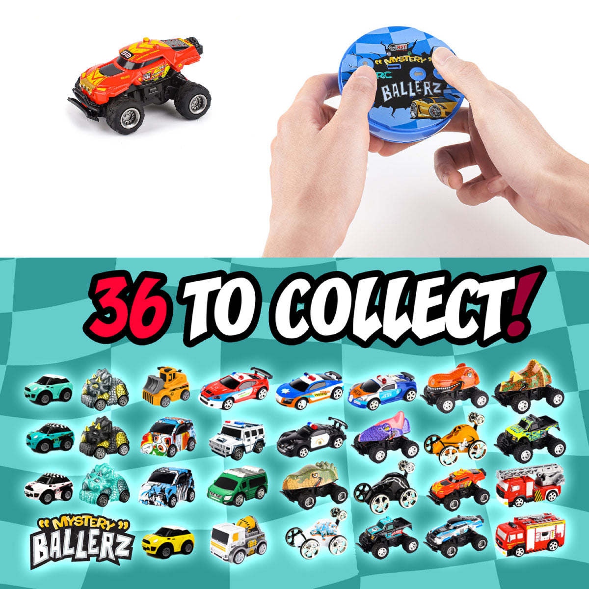 Mystery Ballerz Mini RC Vehicles Blind Package – Happy Up Inc Toys & Games