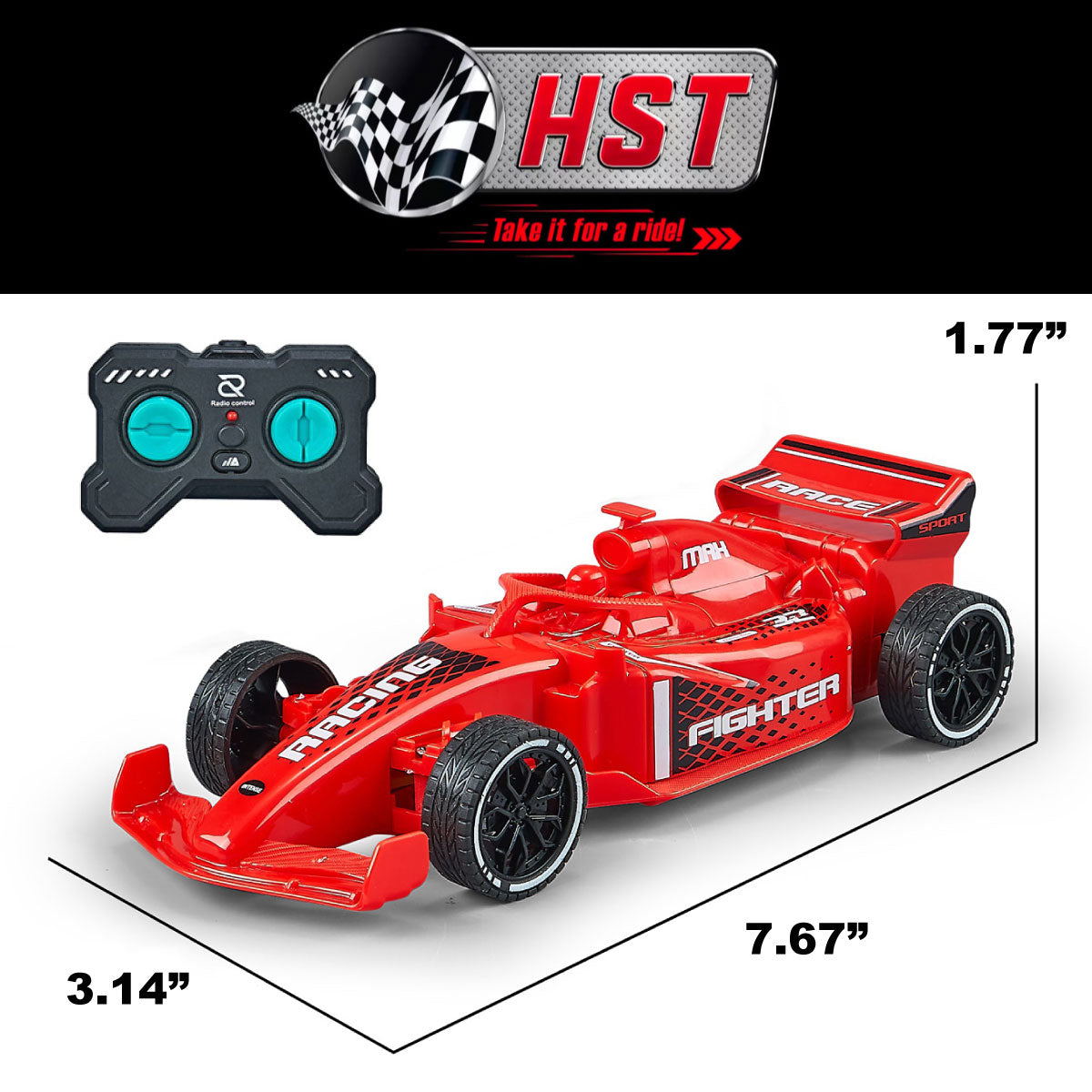 HST-US F1 Racing Fury RC Race Car