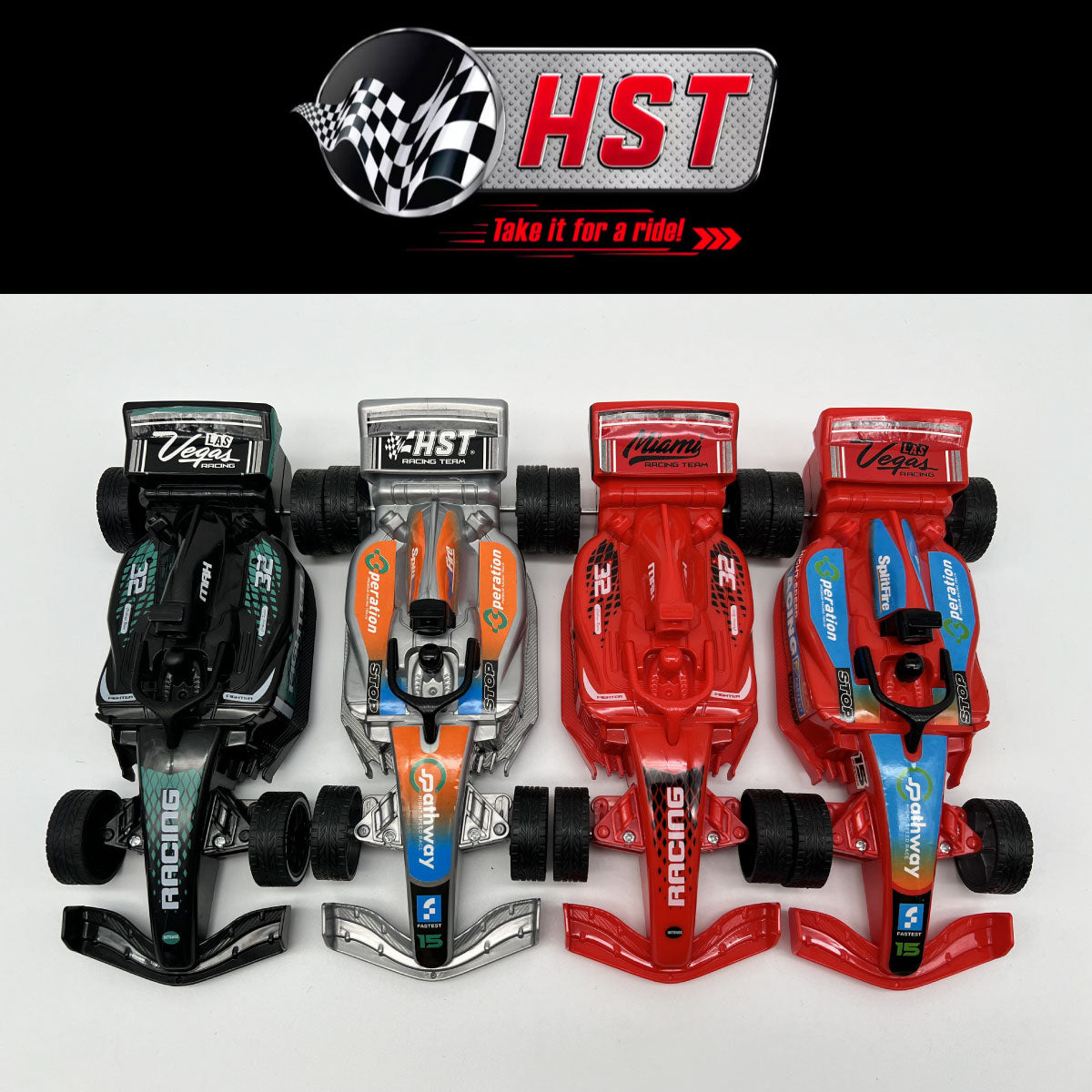 HST-US F1 Racing Fury RC Race Car