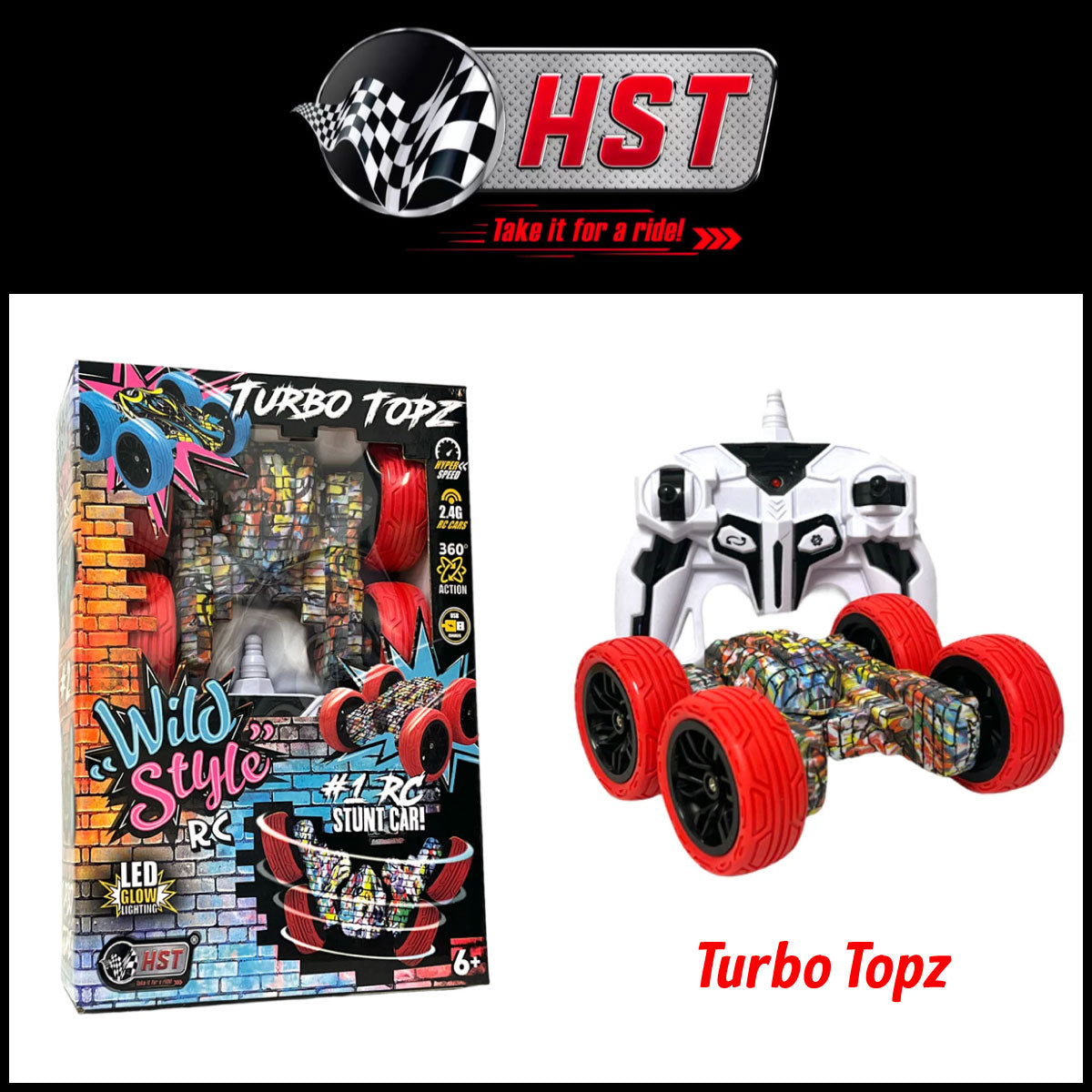 HST-US WildStyle RC Stunt Cars Turbo Topz