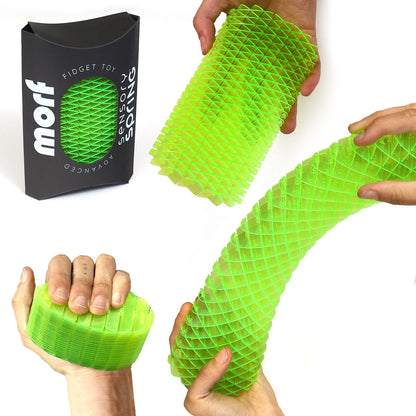Humango Morf Big Spring Fidget Toy - Green