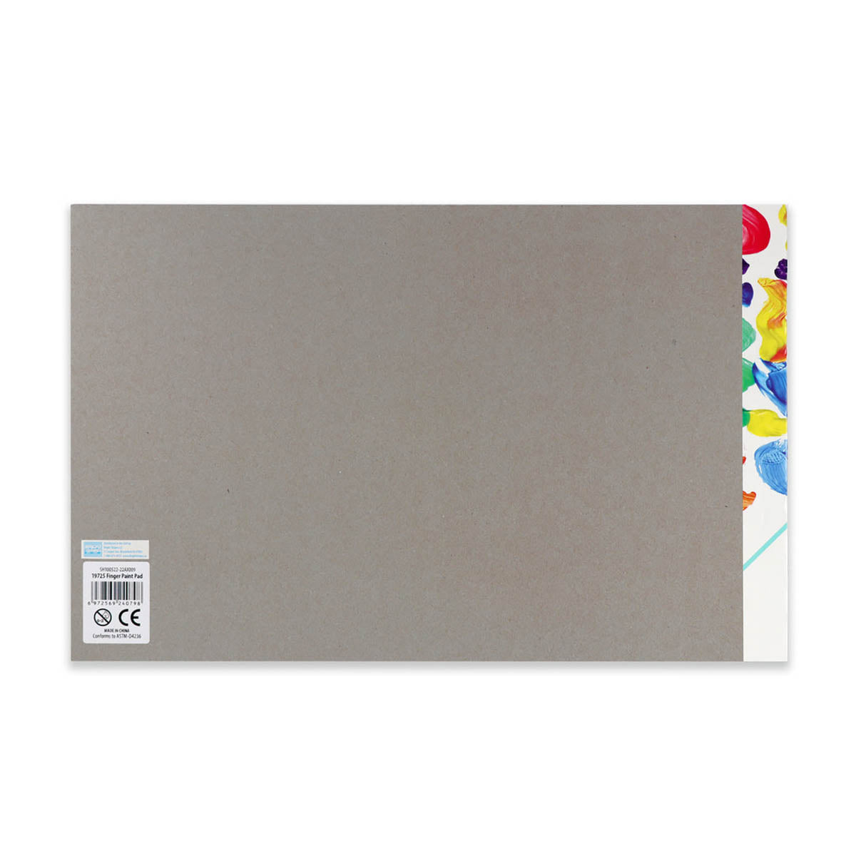 iHeartArt JR Jumbo Finger Paint & Paper Pad from Bright Stripes.