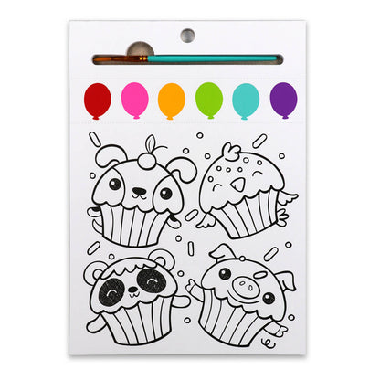 iHeartArt JR Paint Pages, Party Animals, from Bright Stripes.