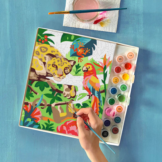 iHeartArt Paint By Numbers - Tropical Jungle