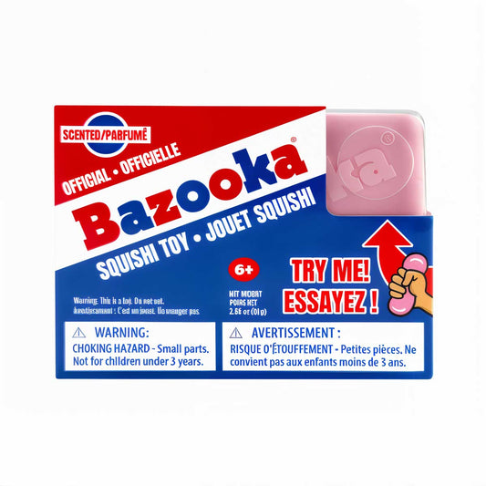 Incredible Group Bazooka Joe Gum Scented Squishi Toy