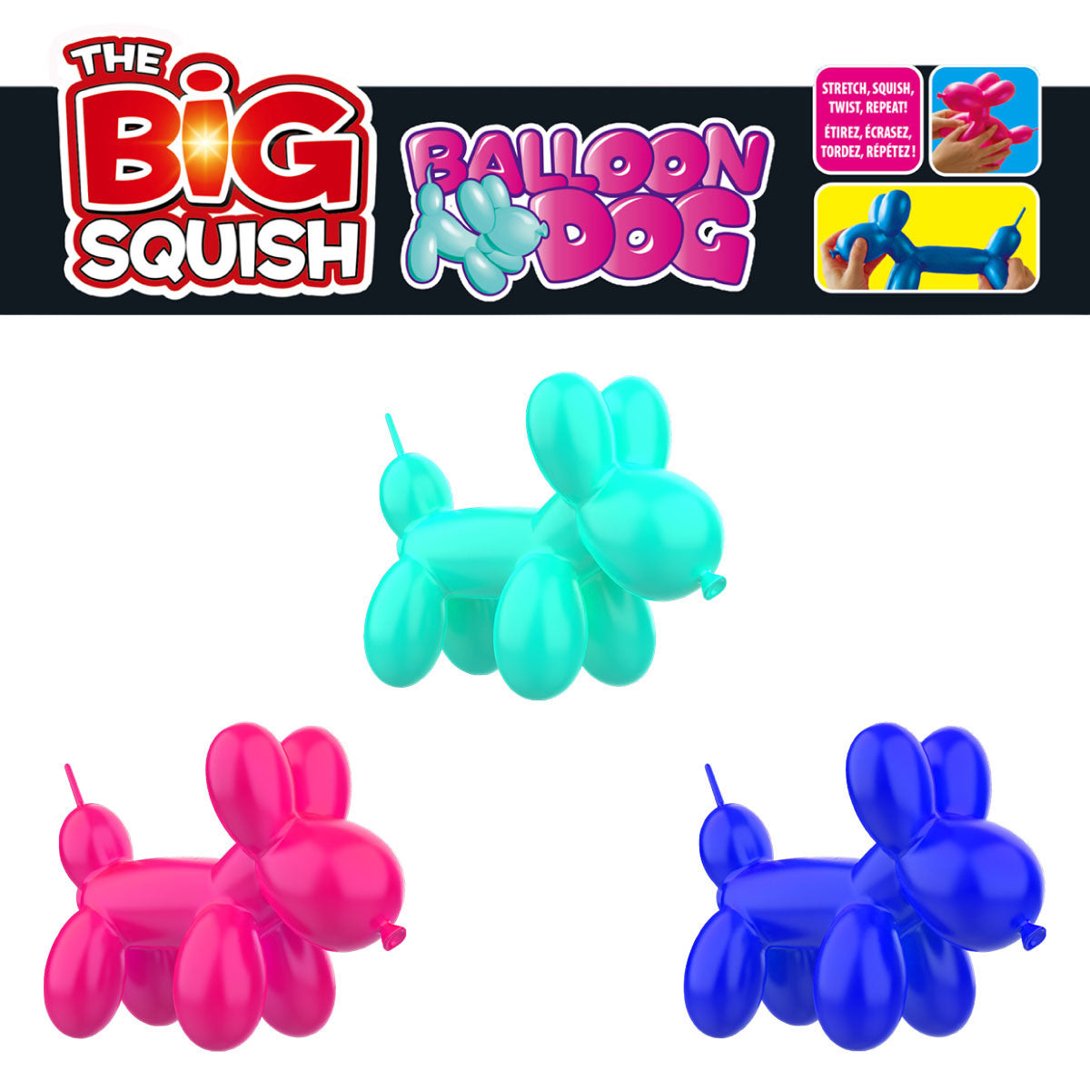 Incredible Group Big Balloon Dog Squishy Fidget