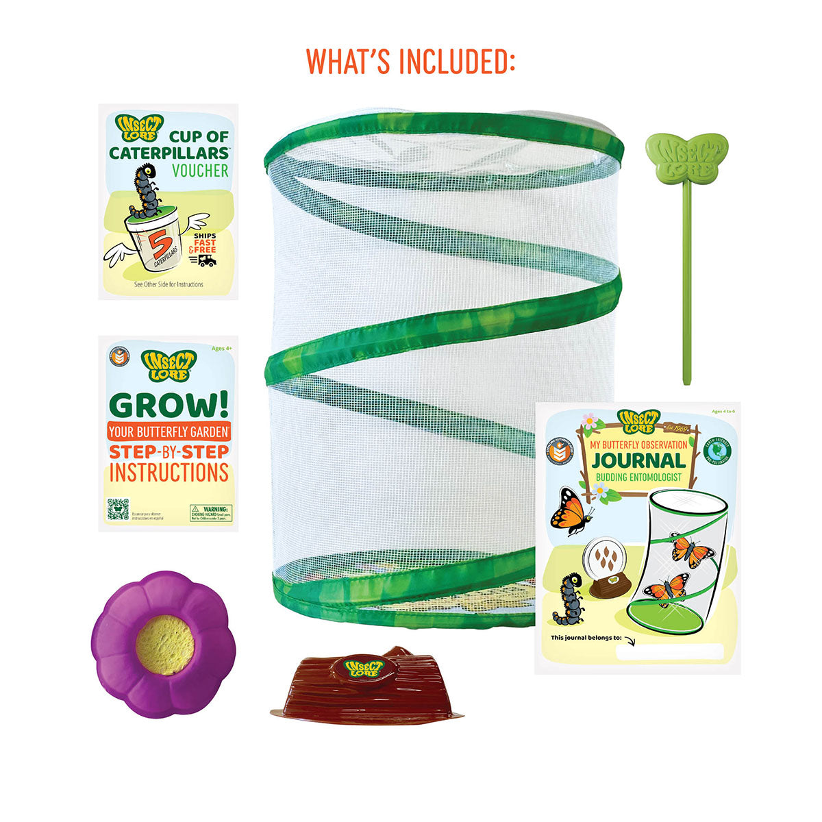 Insect Lore Butterfly Garden with Voucher