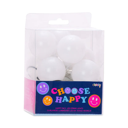 iScream Choose Happy Smiley Face String Lights