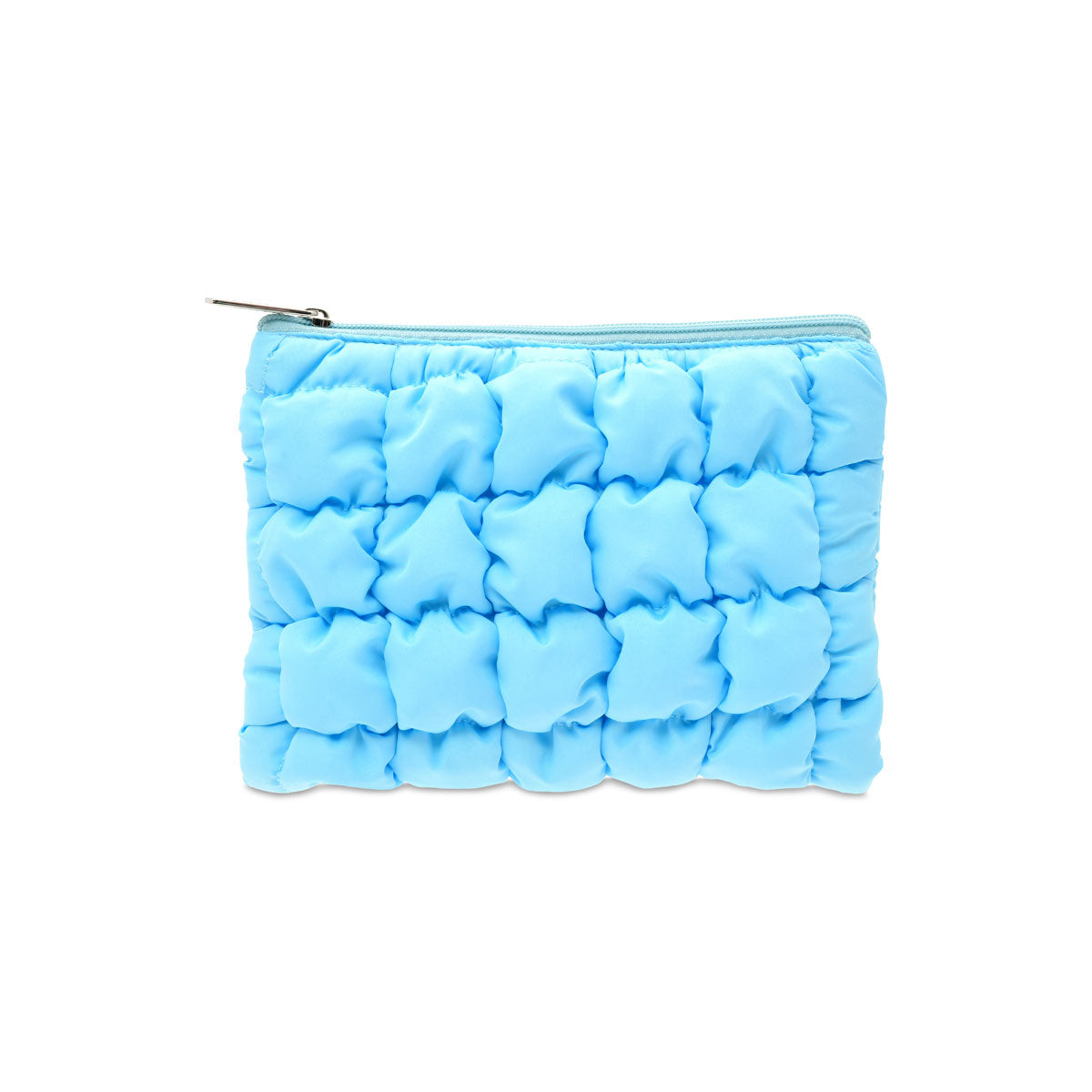 Puffy Pouch Cosmetics Bag - Blue