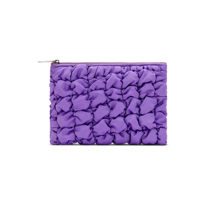 Puffy Pouch Cosmetics Bag - Lavender