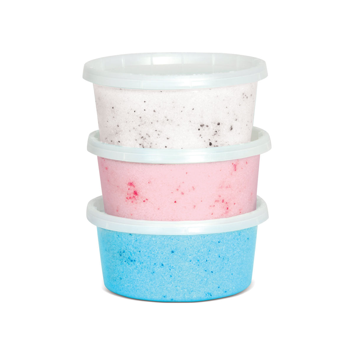 iScream Dippin' Dots Cotton Candy Floss Sugars 3 pack: Cookies & Cream, Pink Cotton Candy, and Blue Cotton Candy flavors