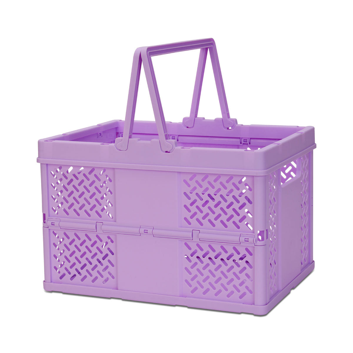 iScream Large Foldable Storage Crate - Lavender