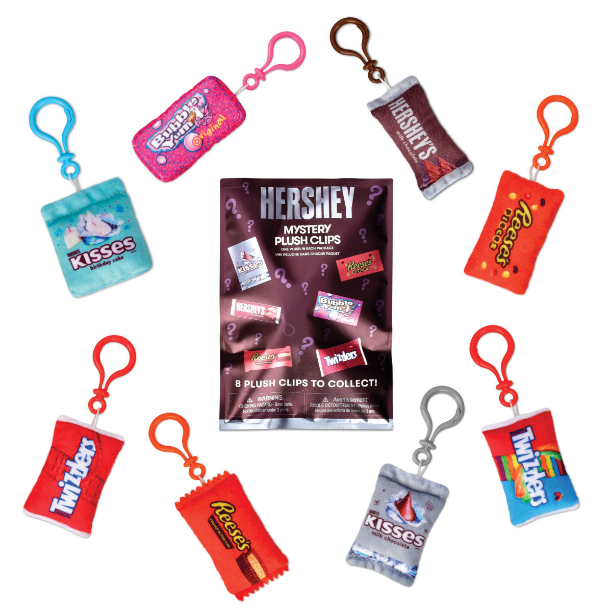 iScream Hershey Plush Clips Blind Box