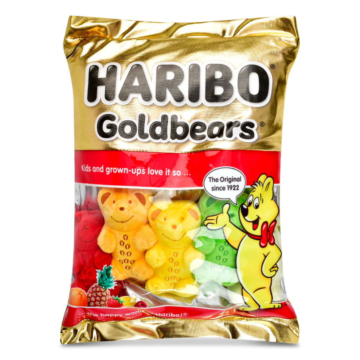 iScream Haribo Goldbears Gummy Bears Packaging Plush