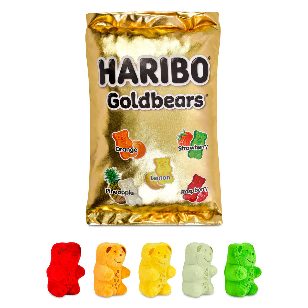 iScream Haribo Goldbears Gummy Bears Packaging Plush