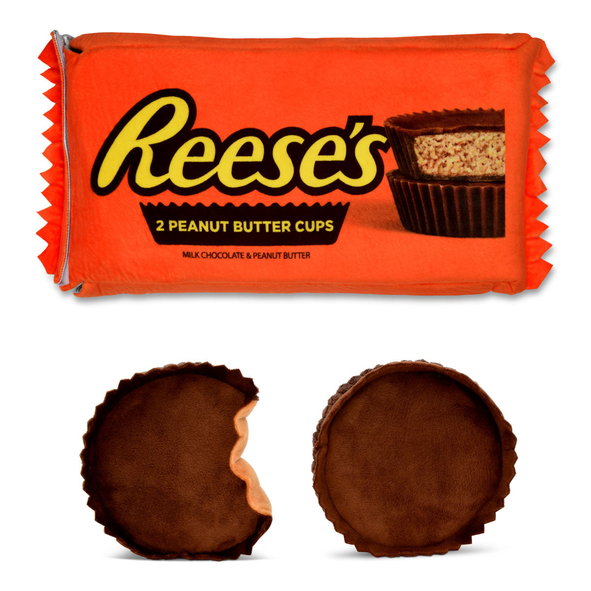  iScream Peanut Butter Cups Packaging Plush